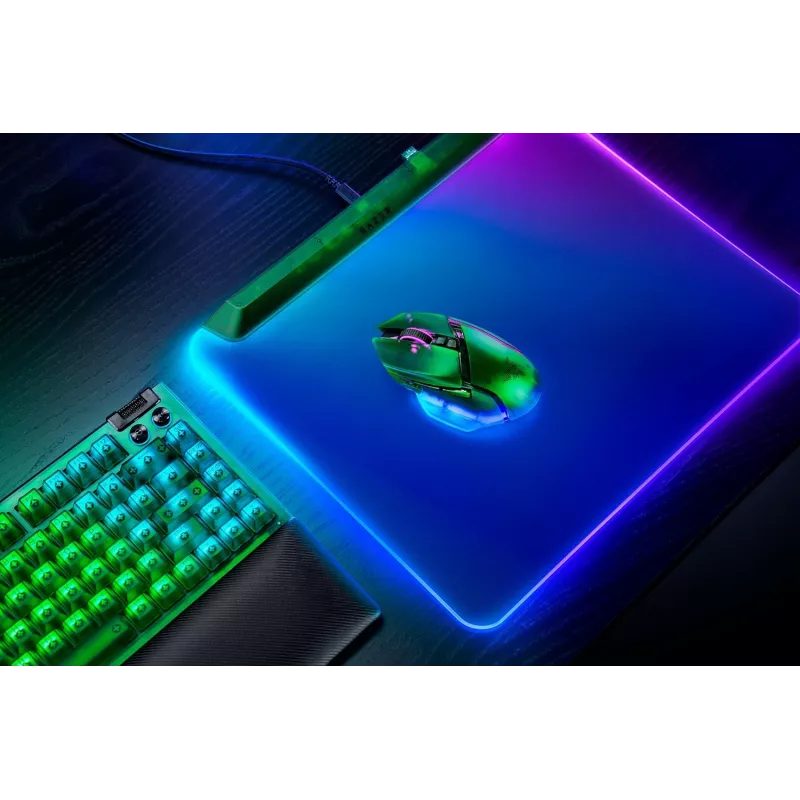 Pele Razer Basilisk V3 Pro 35K RF bezvadu + Bluetooth + USB Type-A