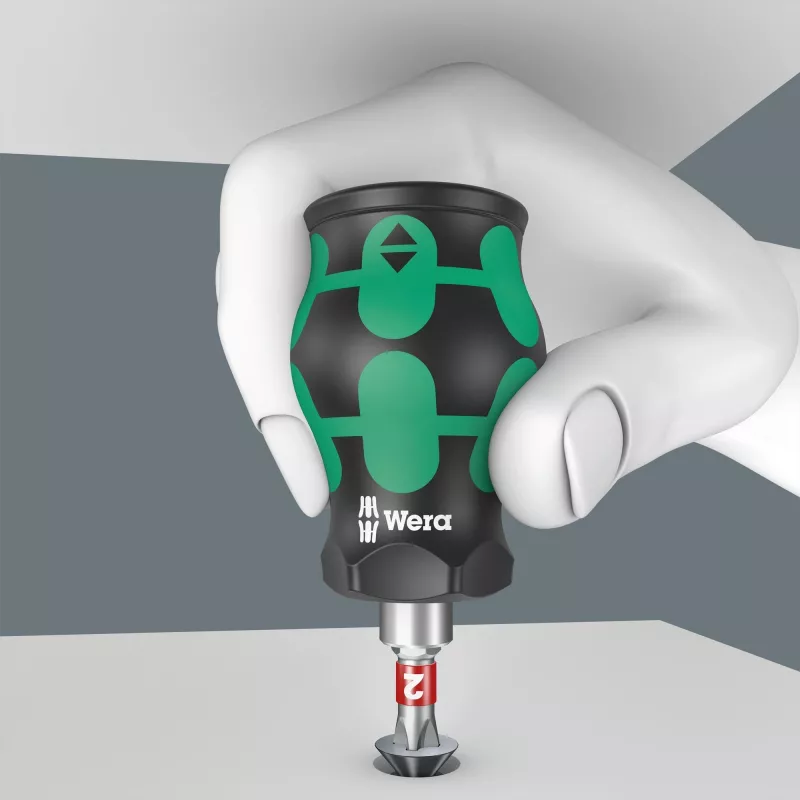 Wera Kraftform compact Stubby Magazin 2 Multi-bit skrūvgriezis Taisnais skrūvgriezis