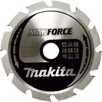 Makita MAKFORCE - ripzāģa asmens - kokam - 190 mm - 40 zobi (B-32340)