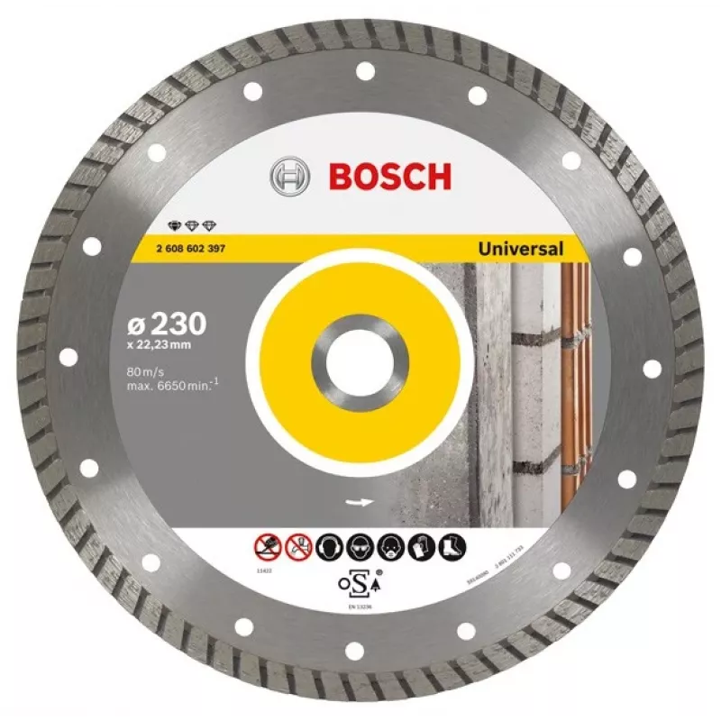 Bosch 2 608 602 395 leņķa slīpmašīnas piederums Griešanas disks