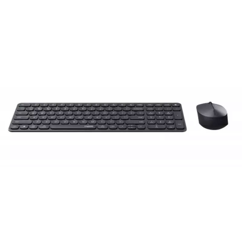 Bezvada pele RAPOO 9310M multi-mode — melna