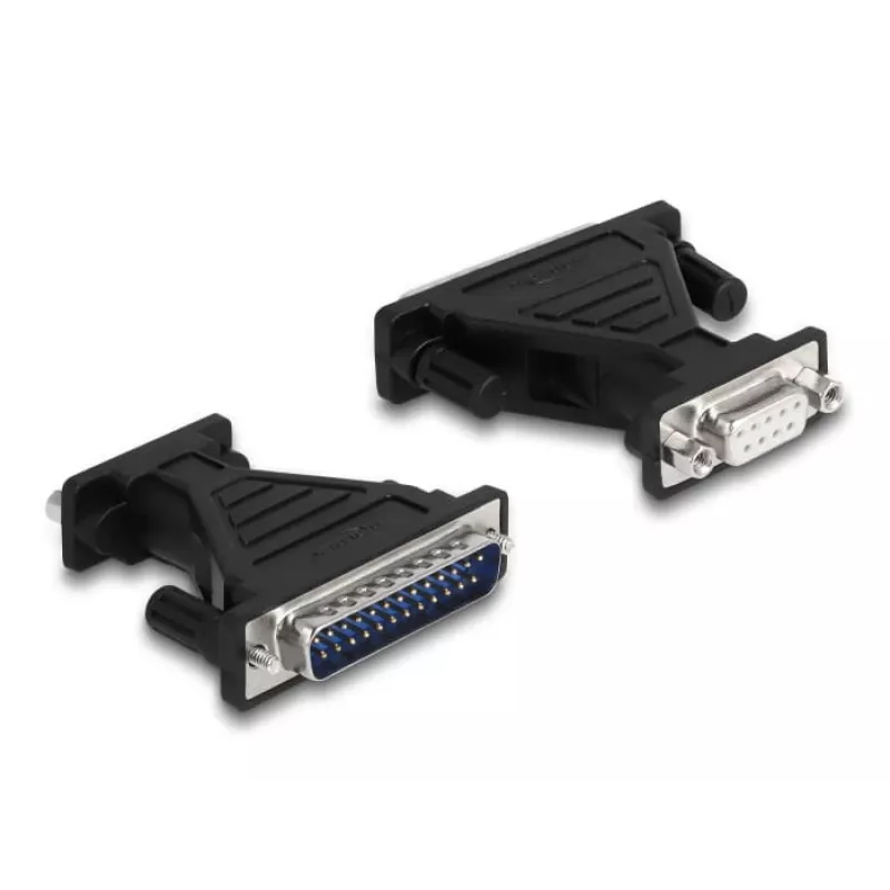 DeLOCK Adapteris USB 2.0 Type-A uz seriālo RS-232 D-Sub 9 + D-Sub 25