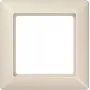 Slēdža rāmītis Jung AS 581 ziloņkaula krāsā, duroplasts, 1-vietīgs, 80,5 x 80,5 mm