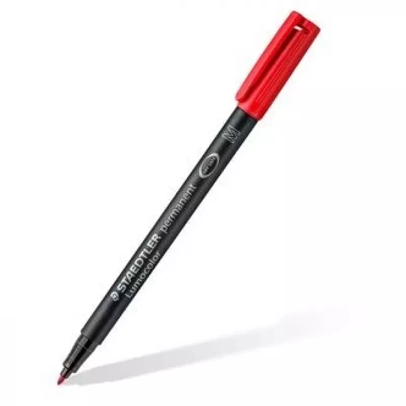 Pastāvīgais marķieris Staedtler Lumocolor 317 WP4 melna zila zaļa sarkana