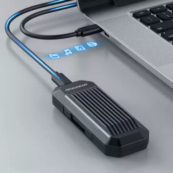 SSD korpuss GRAUGEAR G-M202-AC-10G Melns M.2