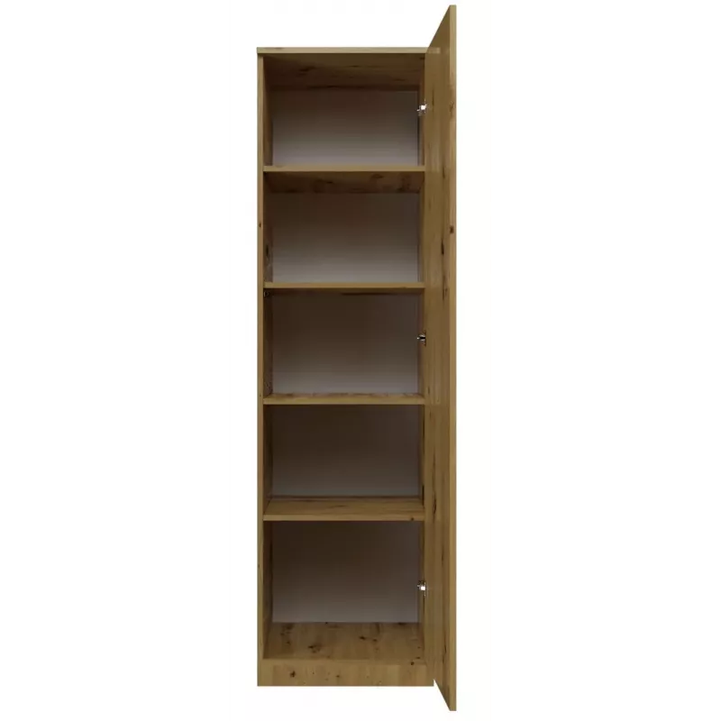 Topeshop SD-50 ARTISAN KPL bedroom wardrobe/closet 5 shelves 1 durvis(s) ozols