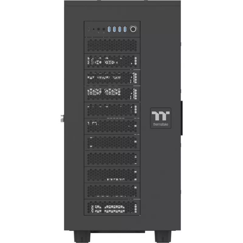Thermaltake korpusa AX700 TG Super Tower Melns mazumtirdzniecības - Tornis (CA-11B-00F1WN-00)