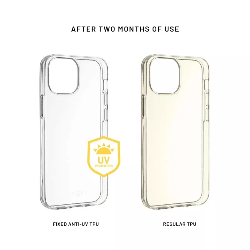 Aizsargājošs aizmugurējais vāciņš FIXED Samsung Galaxy S25+ — caurspīdīgs TPU, modelis FIXTCCA-1505-TR
