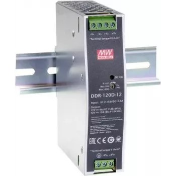 Strāvas adapteris MEAN WELL DDR-120D-24