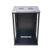 Pie sienas stiprināms statīvs Extralink Rackmount skapis 18U 600x600 Melns ar atslēgas slēdzeni