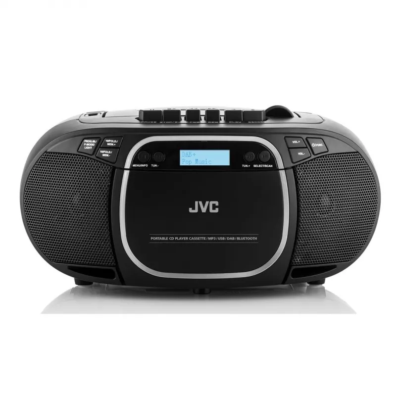 JVC RC-E561B-DAB CD atskaņotājs Melns Pārnēsājams CD atskaņotājs