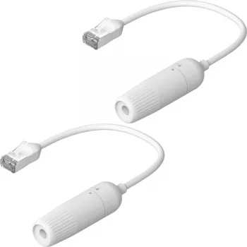 Tīkla kabelis Ubiquiti UACC-Cable-Extender-C6A RJ-45 Cat6a 0,185 m balts