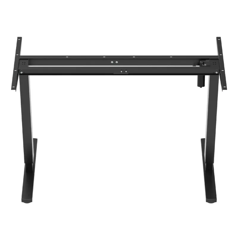 Ergo Office elektriski regulējams galds, maks. augstums 1160 mm, maks. slodze - 80 kg, bez sēd-stāv galda virsmas, melns, ER-400 B