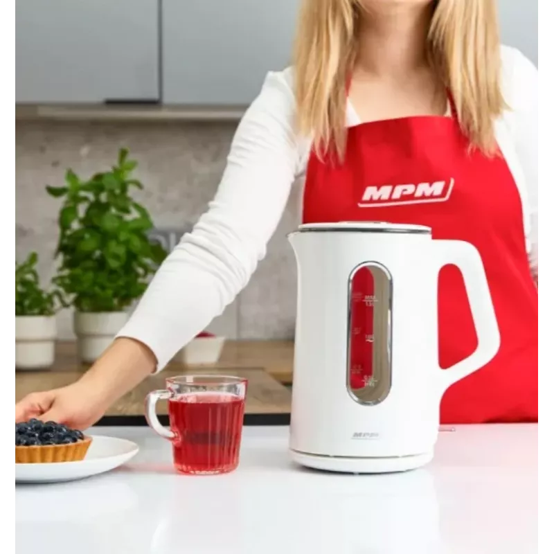 Elektriskā tējkanna 1,5 l balta MCZ-126/B