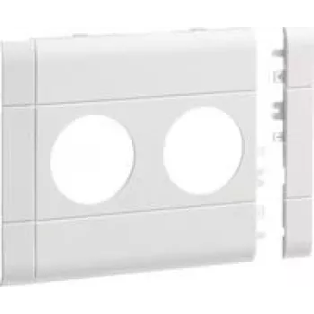 Hager vāciņa plāksne GB120209016 2-vietīga BRA 120mm hf v-Balts (GB120209016)