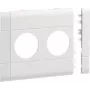 Hager vāciņa plāksne GB120209016 2-vietīga BRA 120mm hf v-Balts (GB120209016)