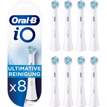 Zobu birstes galviņa Oral-B iO Ultimate Clean, 8 rezerves galviņu iepakojums