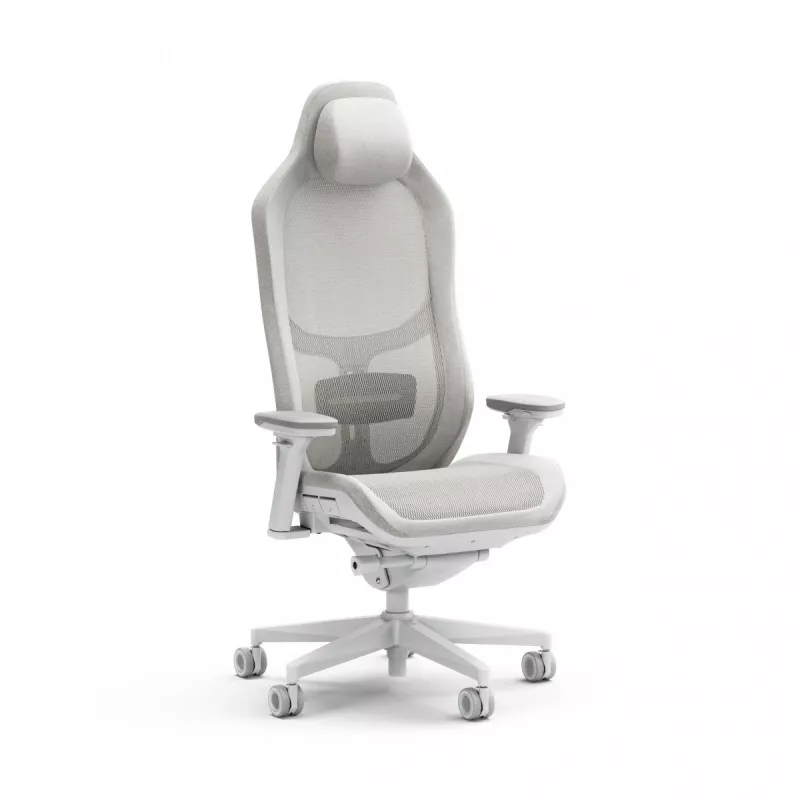 Fractal Design Refine Mesh spēļu krēsls - gaiši pelēks