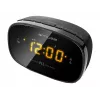 Pulksteņa radio Muse M-150CR ar FM PLL uztvērēju, 1,52 cm LED displeju, modinātāju (radio/skaņas signāls), AC 230V/AAA baterijas