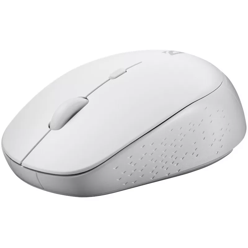 Bezvadu pele ar klusu klikšķi AURIS MB-027 800/1200/1600 DPI balta