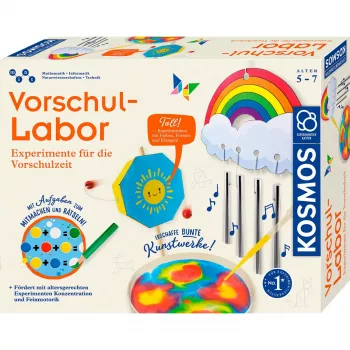 Pirmsskolas laboratorija, eksperimentu komplekts