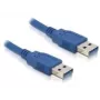 USB kabelis DeLOCK USB 3.0-A vīrišķais/vīrišķais - 5m