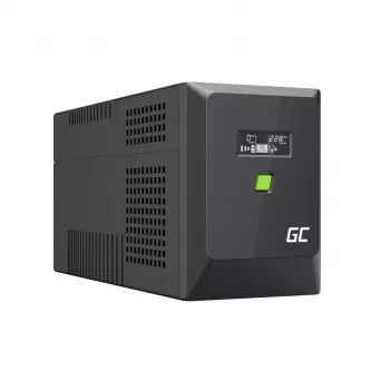Nepārtrauktās barošanas bloks UPS Line-Interactive 2 kVA 1200 W, zaļa Cell, 4 maiņstrāvas kontaktligzdas, USB, 12 V 9 Ah VRLA (tornis)