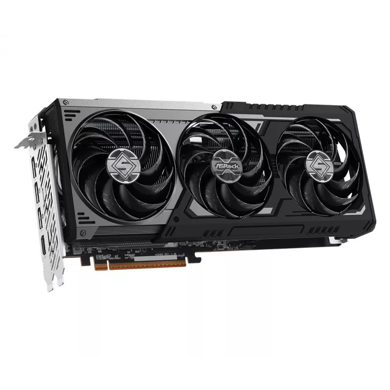 ASRock Radeon RX 9070 XT 16GB Steel Legend Dark grafikas karte