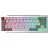 Raijintek MGA-68 spēļu tastatūra, Hejin Magnetic Yellow slēdži, DE izkārtojums, sudraba