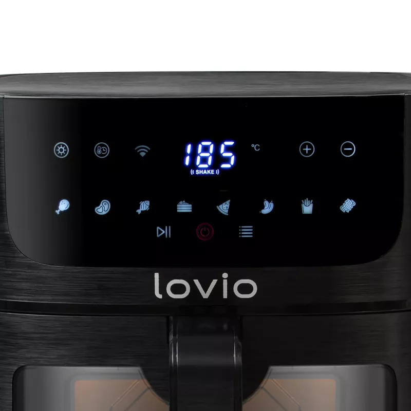 Lovio LVAF002BK PureFry XL Smart 6L Melns