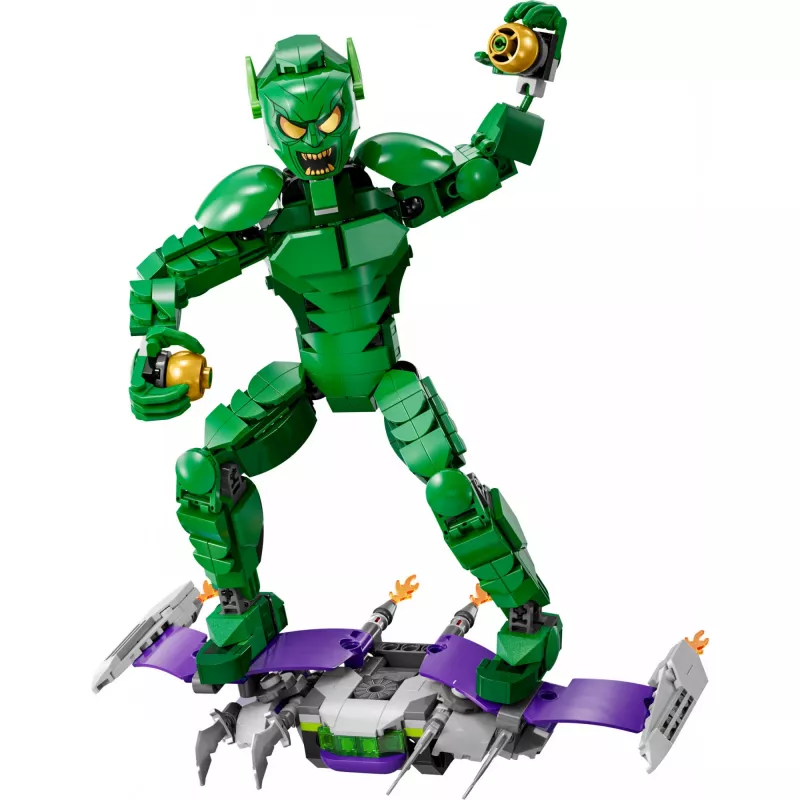 LEGO MARVEL 76284 Zaļā Goblina konstrukcijas figūra