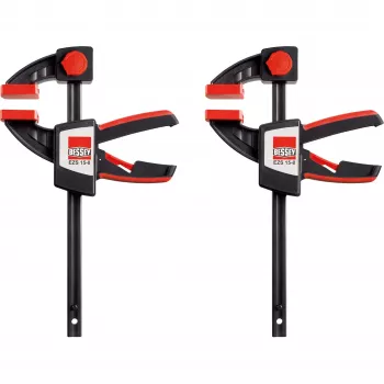 F-veida skava Bessey EZS11-4 11 cm Plastmasa Tērauds 2 gab.