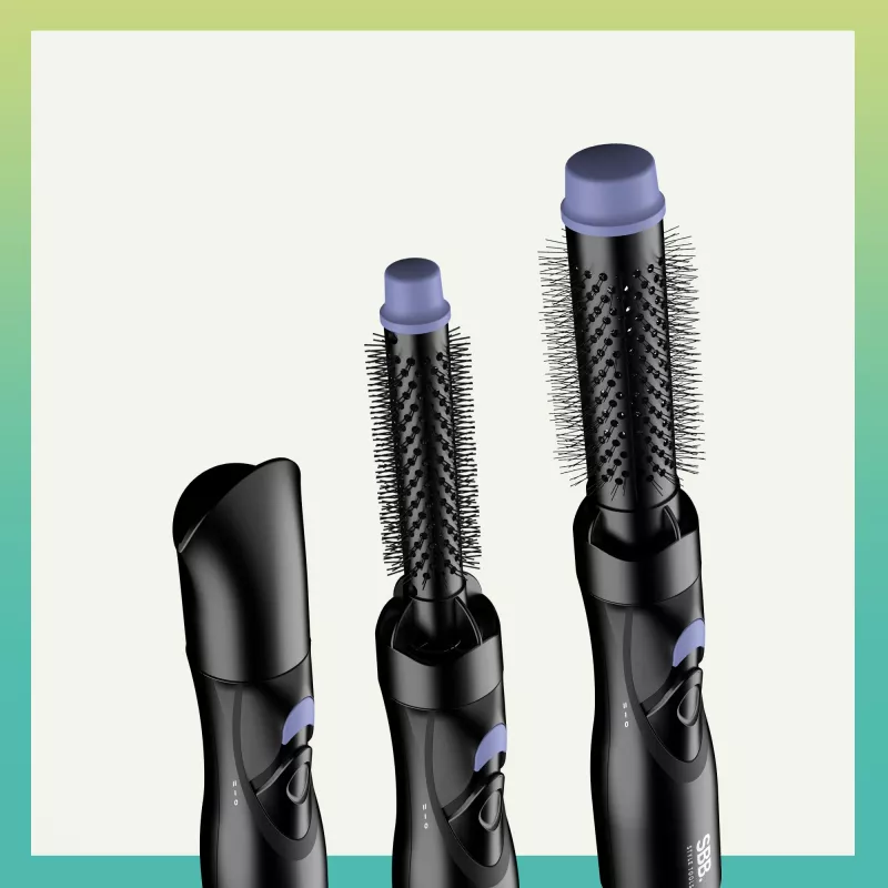 Matu ieveidotājs SBB. Blow Dry Air Styler SBDR-2000-EU — matu žāvētājs un suka