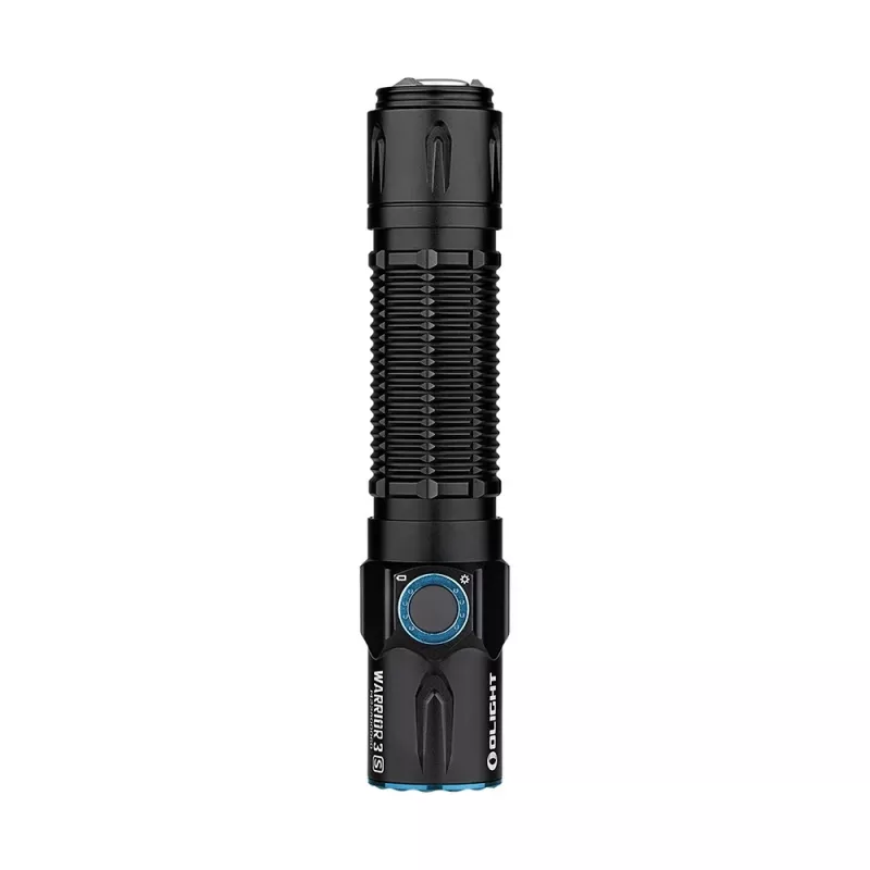 Taktisks rokas lukturis olight Warrior 3S — LED 2300 lm, darbības attālums 300 m, IPX8, 21700 Li-Ion 5000 mAh