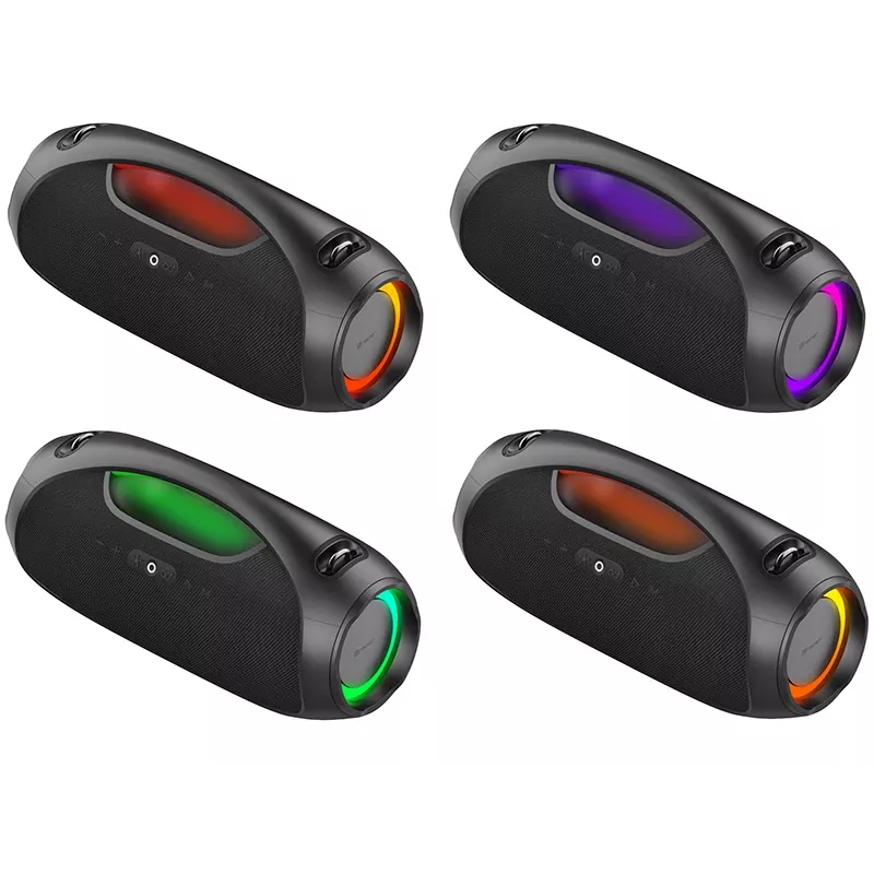 Stereo portatīvais skaļrunis TRACER TRAGLO47226 — bezvadu Bluetooth 5.3, 60 W RMS, 12 h akumulators, melns
