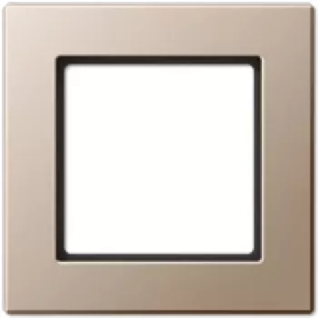 Sienas slēdžu pārsega plāksne JUNG AC 581 CH Champagne, duroplasts, 84×84 mm