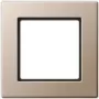 Sienas slēdžu pārsega plāksne JUNG AC 581 CH Champagne, duroplasts, 84×84 mm
