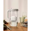 Ūdens filtrēšanas krūze BRITA Glass+1 Maxtra Pro pelēka, 2,4 L kopējā / 1,5 L filtrētā, Maxtra Pro PP filtrs