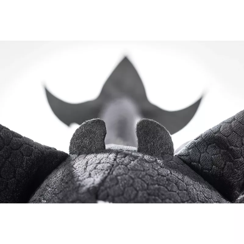 Pūķis Thunder, multikrāsu plīša rotaļlieta, izmērs: 25 cm