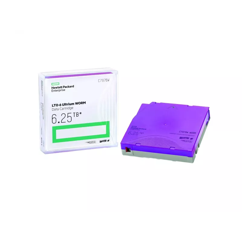 HPE LTO-6 Ultrium 6.25TB WORM datu kārtridžs