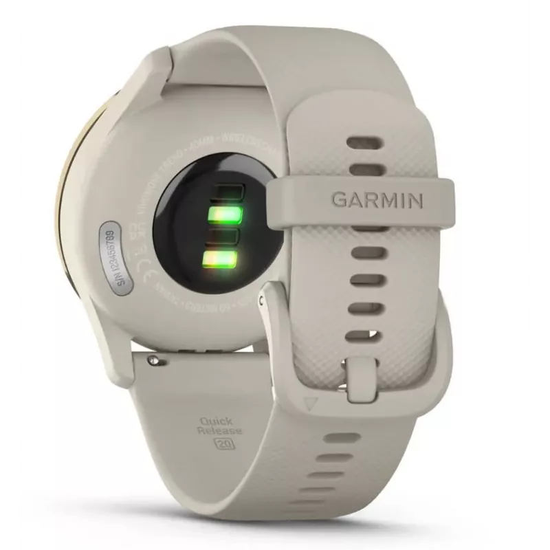 Garmin vivomove Trend LCD 40 mm hibrīda pulkstenis 254 x 346 pikseļi Skārienjutīgs ekrāns Zelts GPS (satelīts)