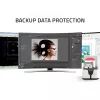 Qoltec 50309 HDD SSD 2.5 3.5 dokstacija | SATA III | USB 3.0 | Super ātrums 5Gb/s | ar klonēšanas funkciju