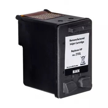 Superbulk B-H21XL melnā tinte HP printerim (Aizstāj HP 21XL C9351A) Standarta