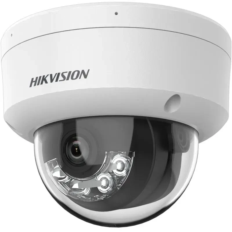 Kupolveida IP drošības kamera Hikvision DS-2CD1183G2-LIUF (2.8mm) — 8MP 3840×2160, griestu montāža, IP67, PoE