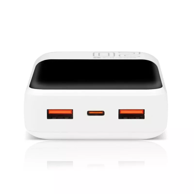 Ārējais akumulators everActive EB-20Q 20000 mAh, 2x USB izeja, 22.5W QC4.0 ātrā uzlāde