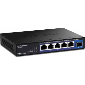 TRENDnet 6-Portu 2.5G Nenodrošināts Slēdzis ar 10G SFP+ Portu (TEG-S5061)