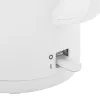 Adler tējkanna | AD 1386 | Elektriskā | 1850 W | 2,2 L | Plastmasa | 360° grozāma pamatne | Balta