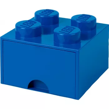 LEGO Brick Drawer 4 Blue, Uzglabāšanas kaste zila