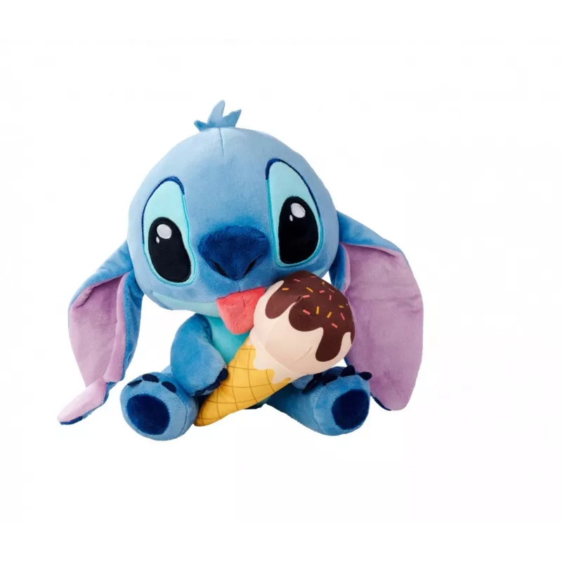 Plīša rotaļlieta SIMBA Mascot Stitch Ice Cream 25 cm, oriģināla mīksta tēla figūra