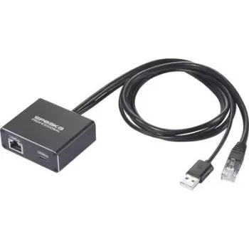 SpeaKa Professional SP-GNS-200 tīkla adapteris/cents 1 GBit/s USB-C®, RJ45 (SP-13543696)